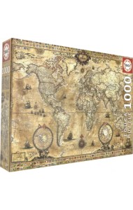 Пазл. Античная карта мира, 1000 деталей