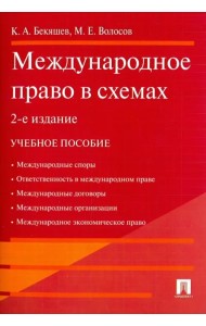 Международное право в схемах. Учебное пособие