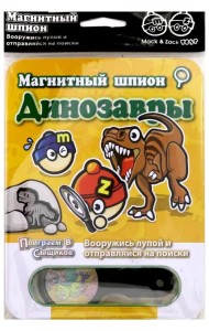 Магнитная игра. Динозавры