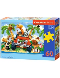 Пазл. Сафари, 60 деталей Пазл. Сафари, 60 деталей
