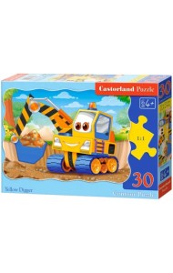 Пазл. Экскаватор, 30 элементов