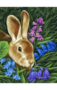 Живопись на холсте. Кролик, 30х40 см