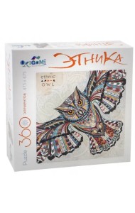 Пазл. Арт-терапия. Сова, 360 элементов