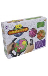 3D-лабиринт с дисплеем. Руль