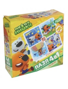 Пазл 4 в 1. МиМиМишки. Небосвод