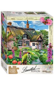 Пазл. Розовый коттедж, 1000 элементов