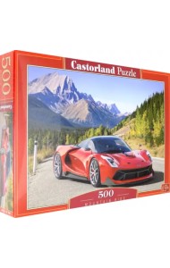 Пазл. Авто в горах, 500 элементов