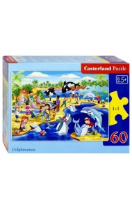 Пазл. Дельфинарий, 60 элементов