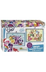 Набор пазлов. Зима. Команда Искорки