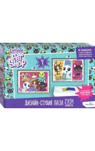 Дизайн студия Littlest Pet Shop. Всегда вместе!, 2x54 элемента + сюрприз