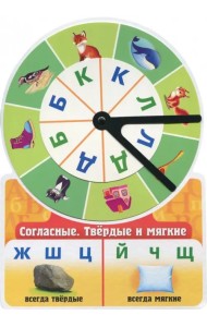Обучающая игра. Согласные. Твёрдые и мягкие