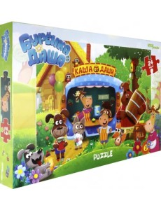 Пазл maxi. Буренка Даша, 24 элемента