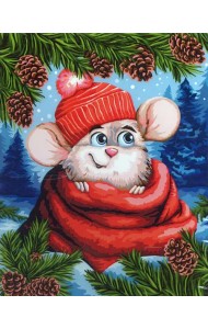 Набор для рисования по номерам на холсте Русская живопись 