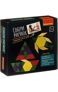 Развивающая деревянная игра. Собери рисунок