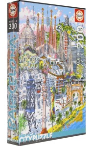 Пазл. Барселона, 200 элементов
