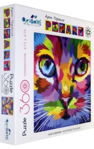 Пазл. Поп-арт. Кот, 360 элементов