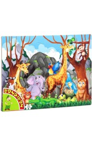 Пазл. Животные, 35 элементов