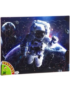 Пазл. Космонавт, 65 элементов