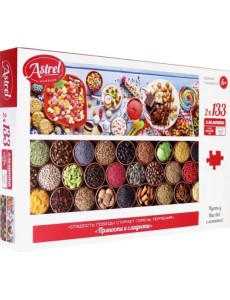 Набор пазлов. Диптих. Специи и сладости, 2 по 133 элемента