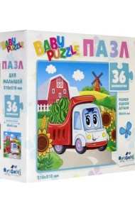 Пазл. Грузовичок, 36 элементов