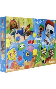 Пазл. Ми-ми-мишки и другие мультфильмы, 260 элементов