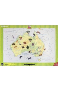 Развивающий пазл. Австралия, 32 элемента