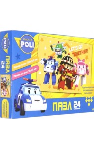 Пазл maxi. Робокар Поли. Пожарная машина, 24 элемента