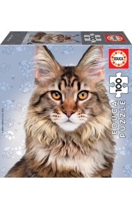 Пазл. Кошка Мей-кун, 100 элементов