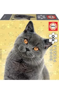 Пазл. Кошка Британская, 100 элементов