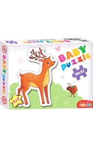 Развивающая мозаика. Baby Puzzle. В лесу