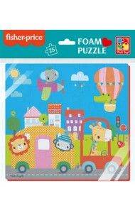 Мягкие пазлы Fisher Price. Город, 25 элементов