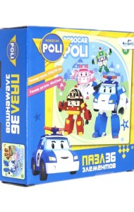 Пазл. Робокар Поли. Беззаботный денек, 36 элементов