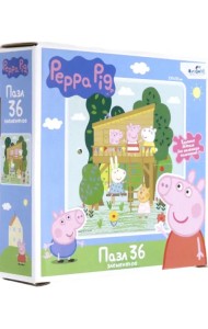 Пазл. Свинка Пеппа. Дом на дереве, 36 элементов