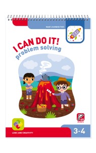 I can do it! Problem Solving. 3-4 age. Я могу находить решения! 3-4 года (49 stickers)