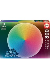 Пазл круглый. Радуга, 800 элементов
