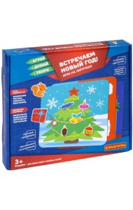 Настольная игра на липучках. Встречаем новый год