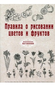 Правила о рисовании цветов и фруктов