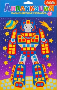 Разноцветная мозаика. Робот