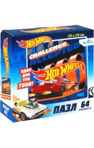 Пазл. Hot Wheels. На старт! Внимание! Марш!, 64 элемента