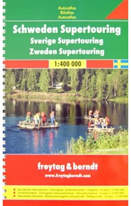 Sweden. Supetouring Road Atlas 1:400 000
