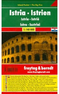 Istria. 1:140 000. City pocket + The Big Five