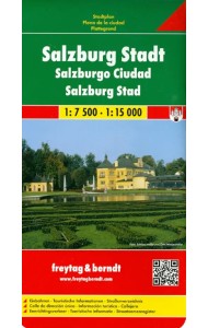 Salzburg Stadt. Карта