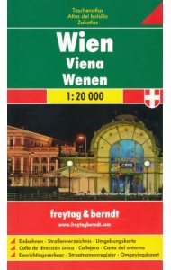 Taschenatlas. Wien. 1:20 000