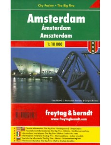 Amsterdam. 1:10 000. City pocket + The Big Five
