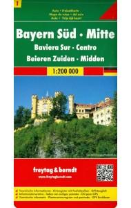 Bayern Sud. Mitte. 1:200 000
