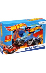 Пазл. Hot wheels. К победе, 104 элемента