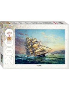 Пазл. Парусник, 2000 элементов Пазл. Парусник, 2000 элементов