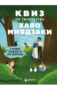 КВИЗ по творчеству Хаяо Миядзаки. 3 уровня сложности, 250 вопросов