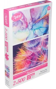 Набор пазлов 2 в 1. 2х500. Вдохновение