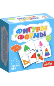 Развивающая мини-игра. Фигуры и формы. 3-5 лет